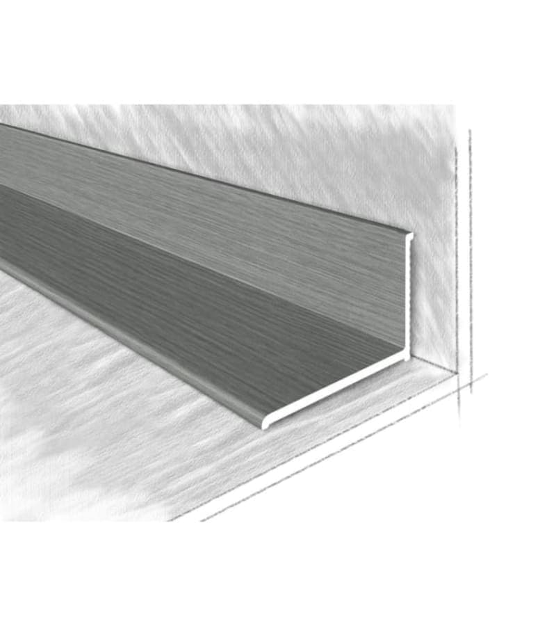 ალუმინის შიგა კუთხე 22,5X12,6მმ #2212-614M 2,70მ Дуб Грей მწარ. KTM