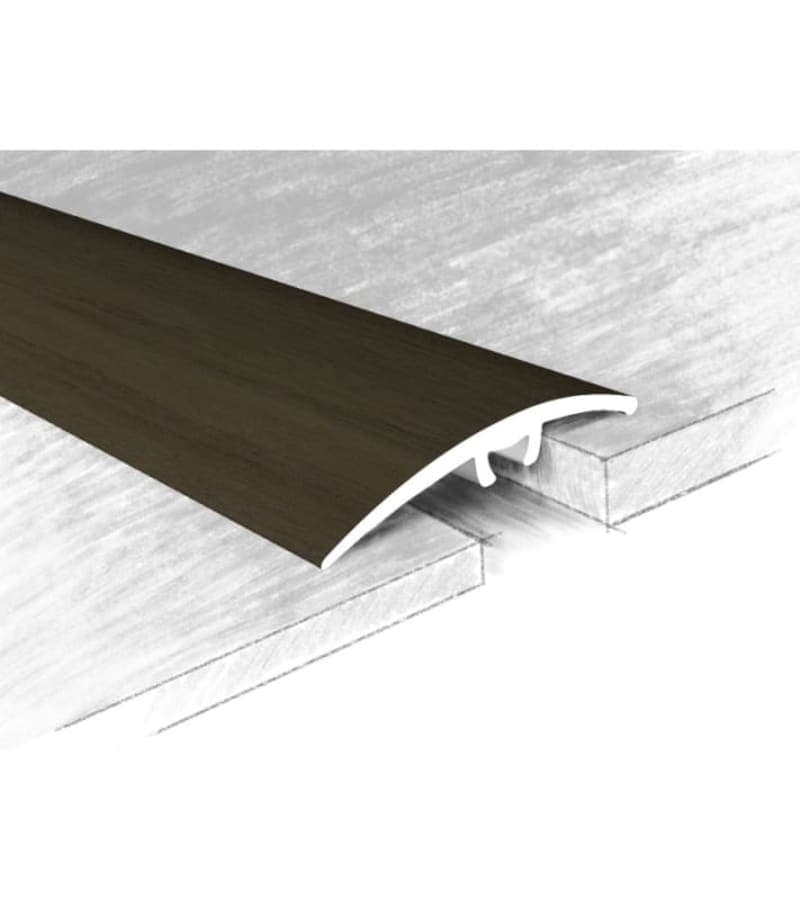 ლამინატის გადასაბმელი ალუმინის თვითწებადი 41მმ #72-307К 0,90მ Дуб Топаз მწარ. KTM