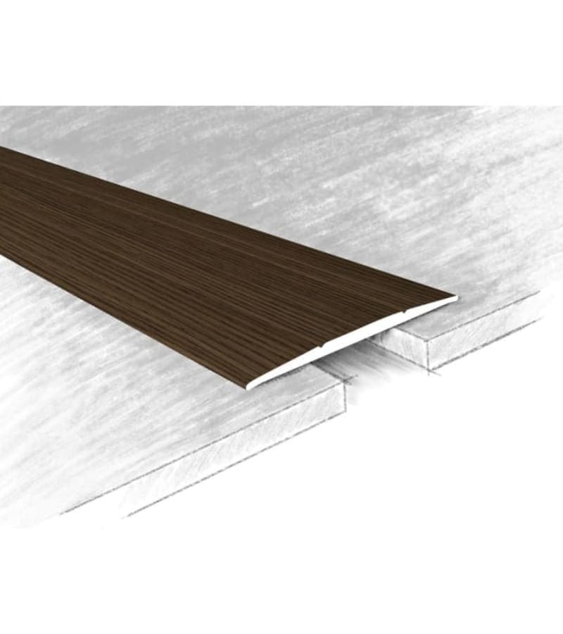 ლამინატის გადასაბმელი ალუმინის თვითწებადი 33მმ #150-117К 0,90მ Дуб Деревенский მწარ. KTM