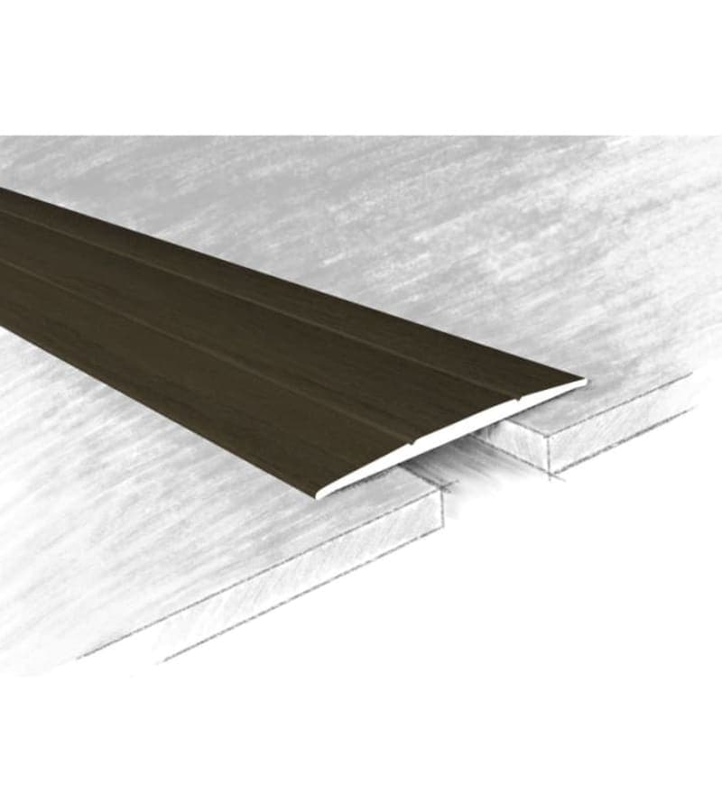 ლამინატის გადასაბმელი ალუმინის თვითწებადი 33მმ #150-307К 0,90მ Дуб Топаз მწარ. KTM