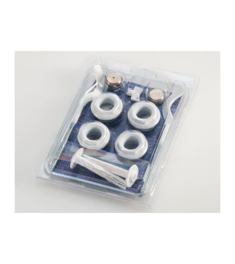 ალუმინის სექციური რადიატორის სამაგრი კომპლექტი ფერი : NOIR SABLE Radiatori 2000