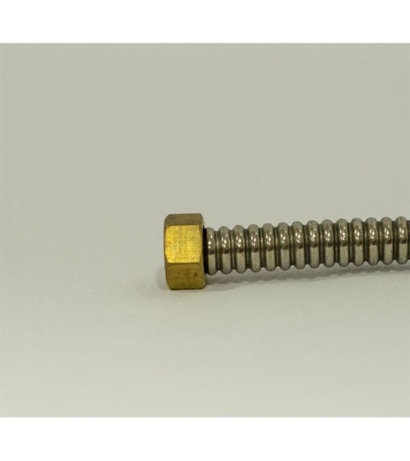 შლანგი ლით. დაარმატ. 1/2-1/2 ნიკელის 100სმ