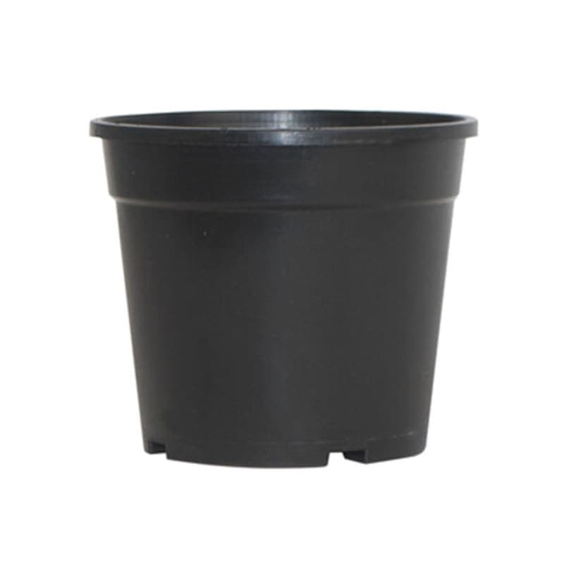 პლასტმასის ქოთანი 5 ლ შავი