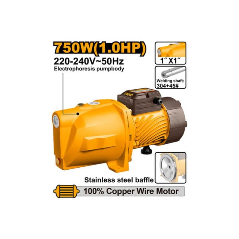წყლის ტუმბო 750W (JP075068) INGCO
