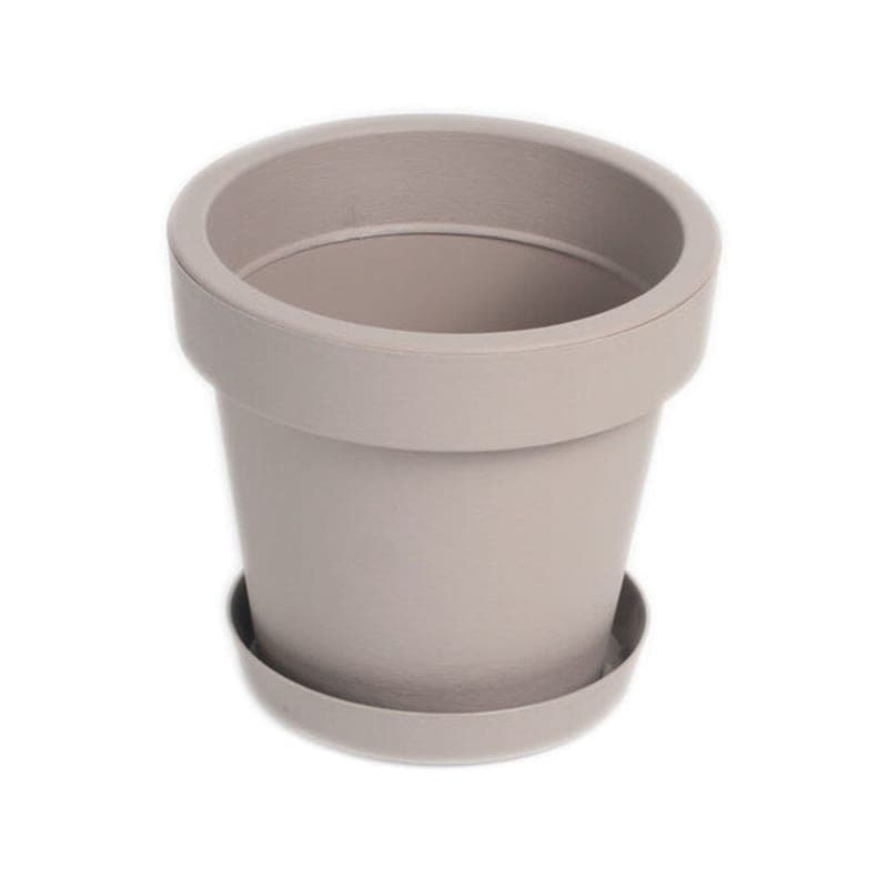 პლასტმასის ქოთანი სადგამით 135მმ DLOF 7529U