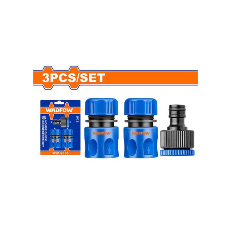 სარწყავი მოწყობილობის აქსესუარები პლასტმასის 3ც ნაკრები (WQC2E33) WADFOW