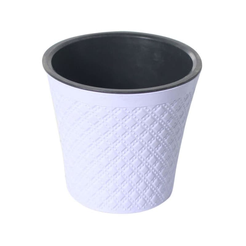 პლასტმასის საყვავილე ქოთანი 1.2 ლ GARDEN DESIGN სს-105