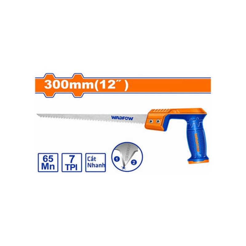 ხელის ხერხი 12/300 მმ (WHW6G12) WADFOW