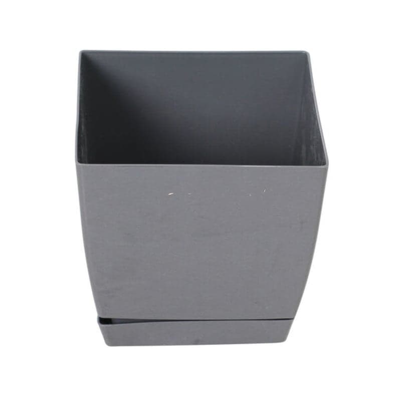 ქოთანი პლასტმასის DUKP 120მმ ნაცრისფერი 426U