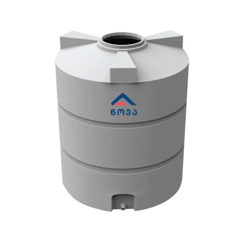 1500 ლ ერთშრიანი ნატურალი (თეთრი) ცილინდრულ-ვერტიკალური ავზი NOVA