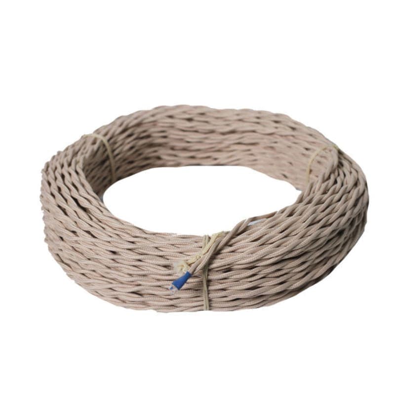 სადენი რეტრო კრემისფერი 2X1.5 Эко SQ2801-0111