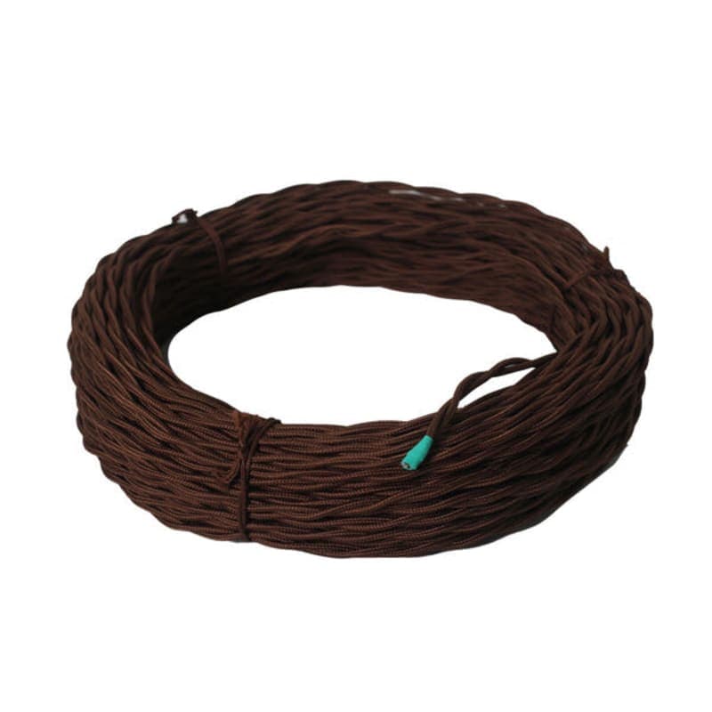 სადენი რეტრო ყავისფერი 2X1.5 Эко SQ2801-0121