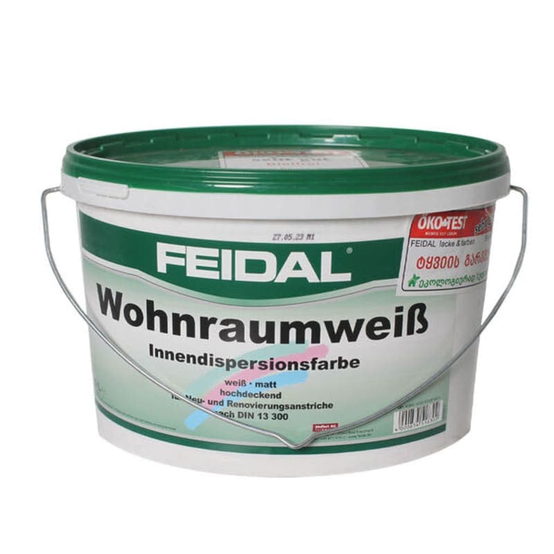 5ლ ინტერიერის საღებავი FARDY WOHNRAUMWEIB