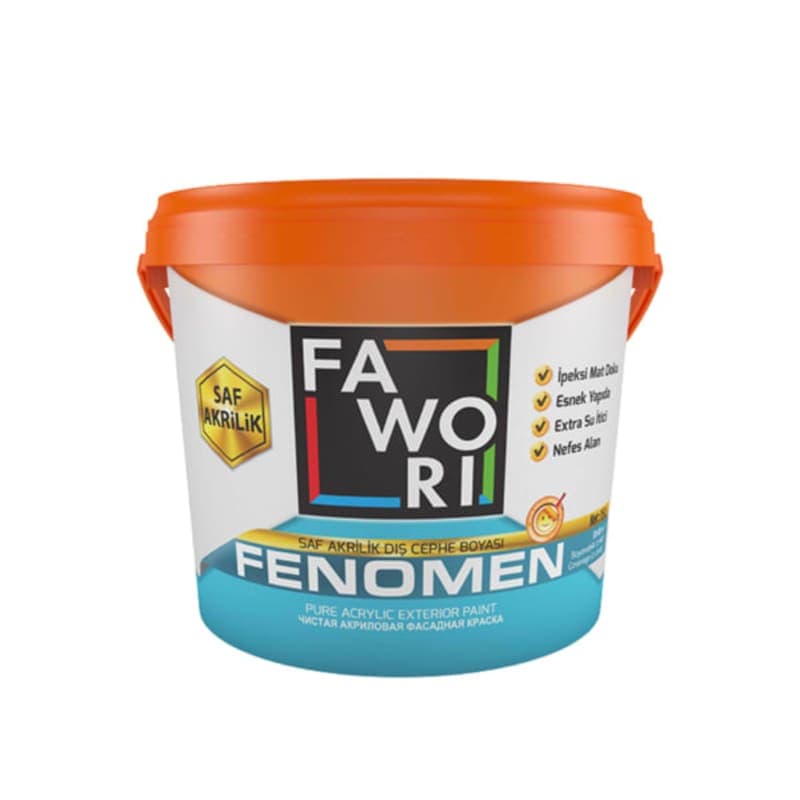 თეთრი საღებავი FAWORI FENOMEN SAF AKR.DC BEYAZ 15LT