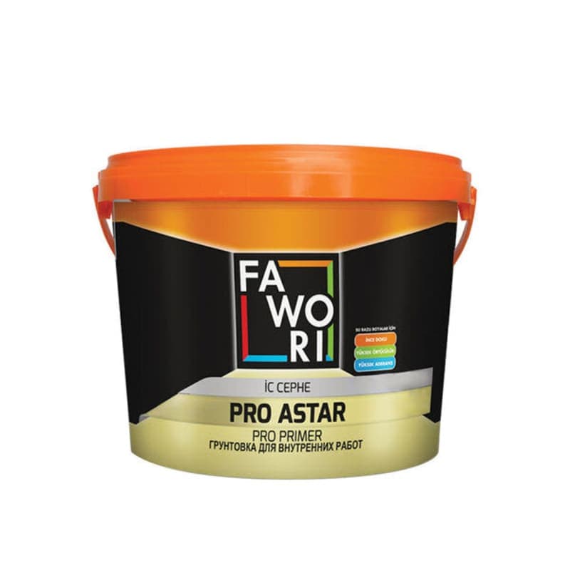 20კგ ინტერიერის საღებავის გრუნტი FAWORI PRO ASTAR