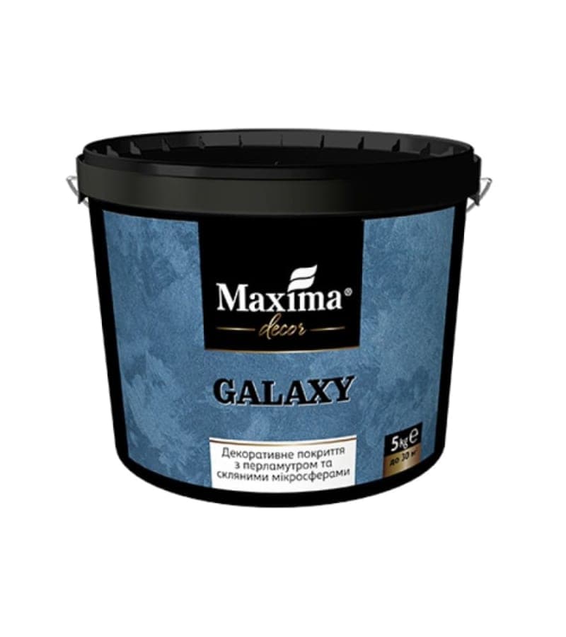 დეკორატიული საღებავი с перламутровым эффектом и стеклянными микросферами Galaxy 1კგ