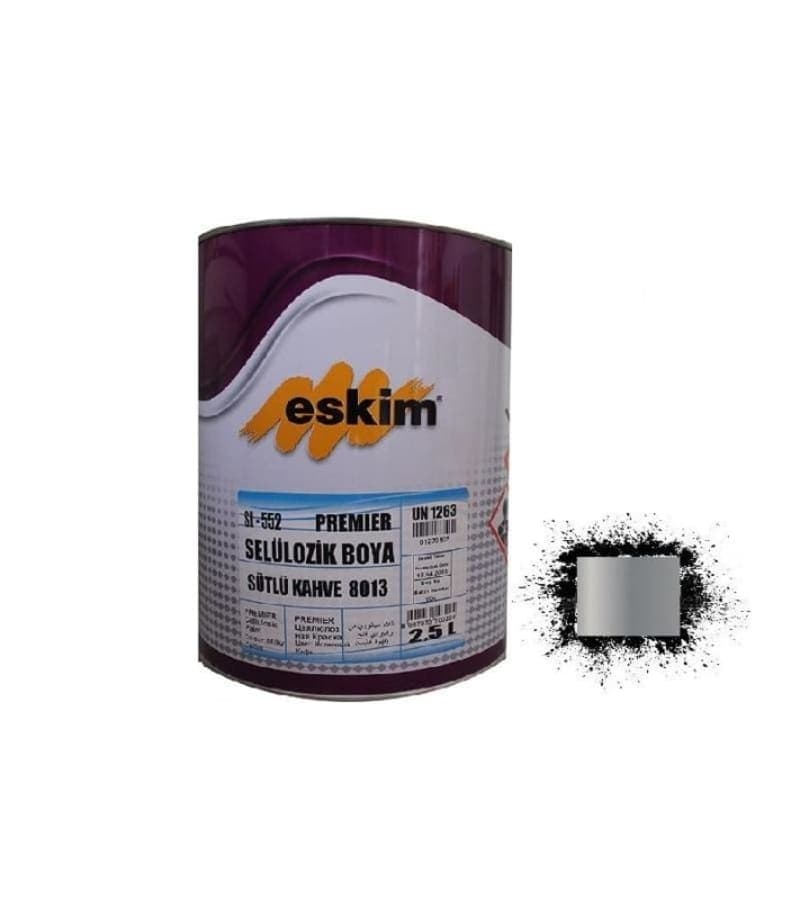 საღებავი Eskim Cellulozik Paint (9006) პარლ.ალუმინ. 12კგ.