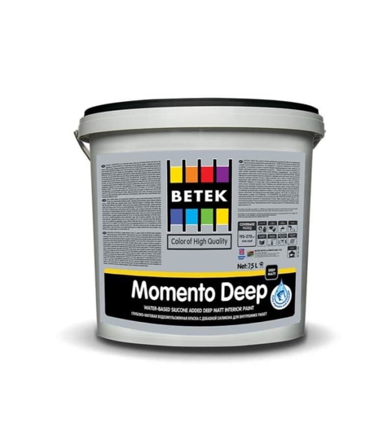 საღებავი BETEK MOMENTO DEEP RG 4 7.5ლტ